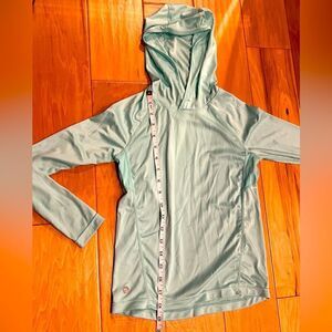 Mint Green Sun Shirt with Hood